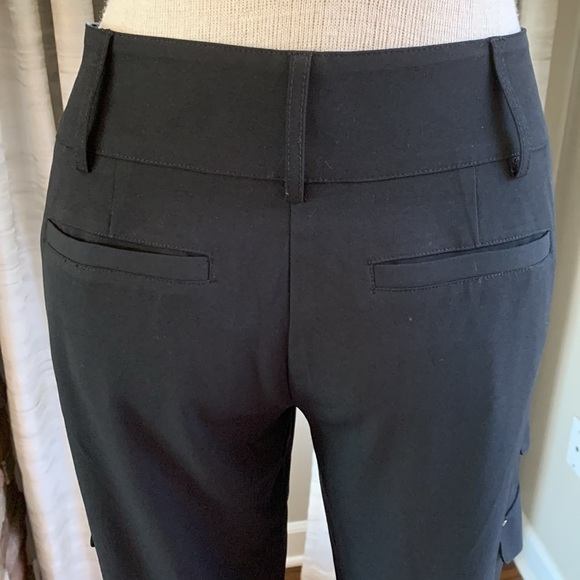 Cache sz 6 black cargo style jogger dress pants - Picture 7 of 9